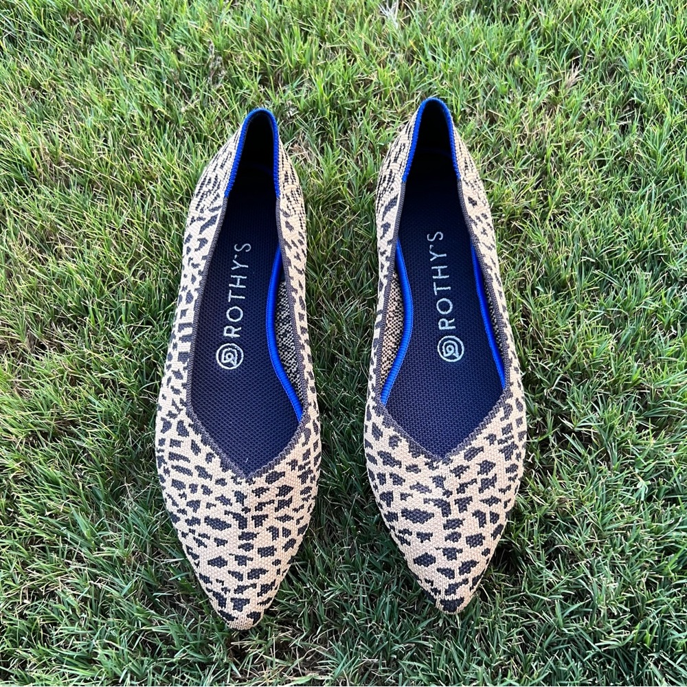 Rothy's Leopard Print Flats